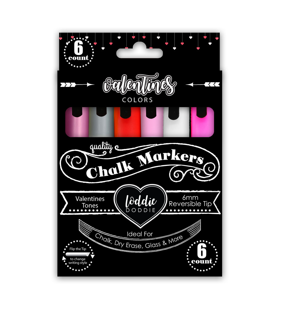 Create a Custom Valentines Love Note Chalk Board with Loddie Doddie!
