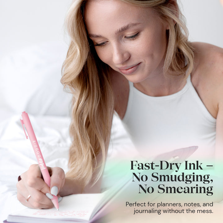 18ct Satin Barrel Retractable Gel Pens - Sugar Rush