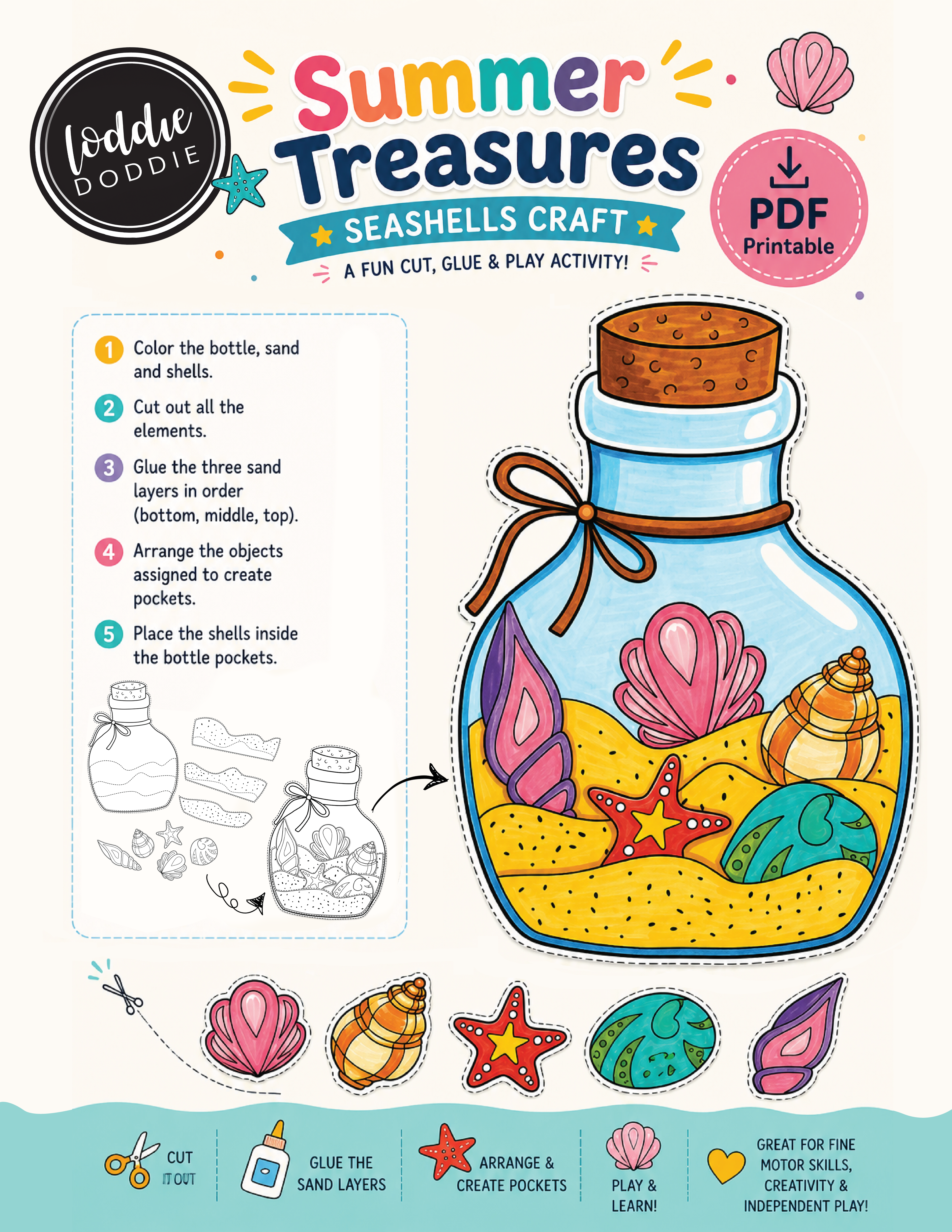 🏖️ Summer Treasure Craft