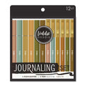 Loddie Doddie Journaling Set, Fine 1.0 mm Pen Tips, Cashmere Tones, 12 Pc