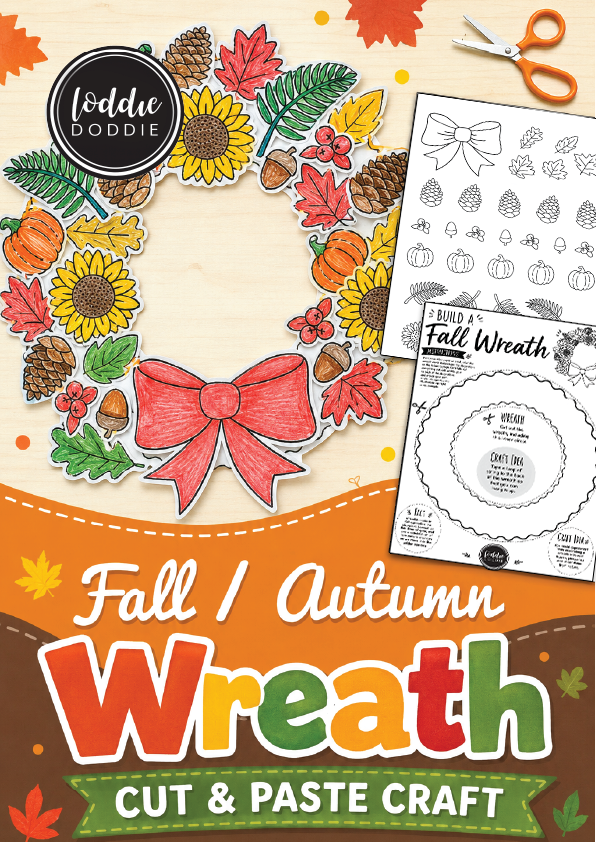 🍂 Autumn Wreath Craft