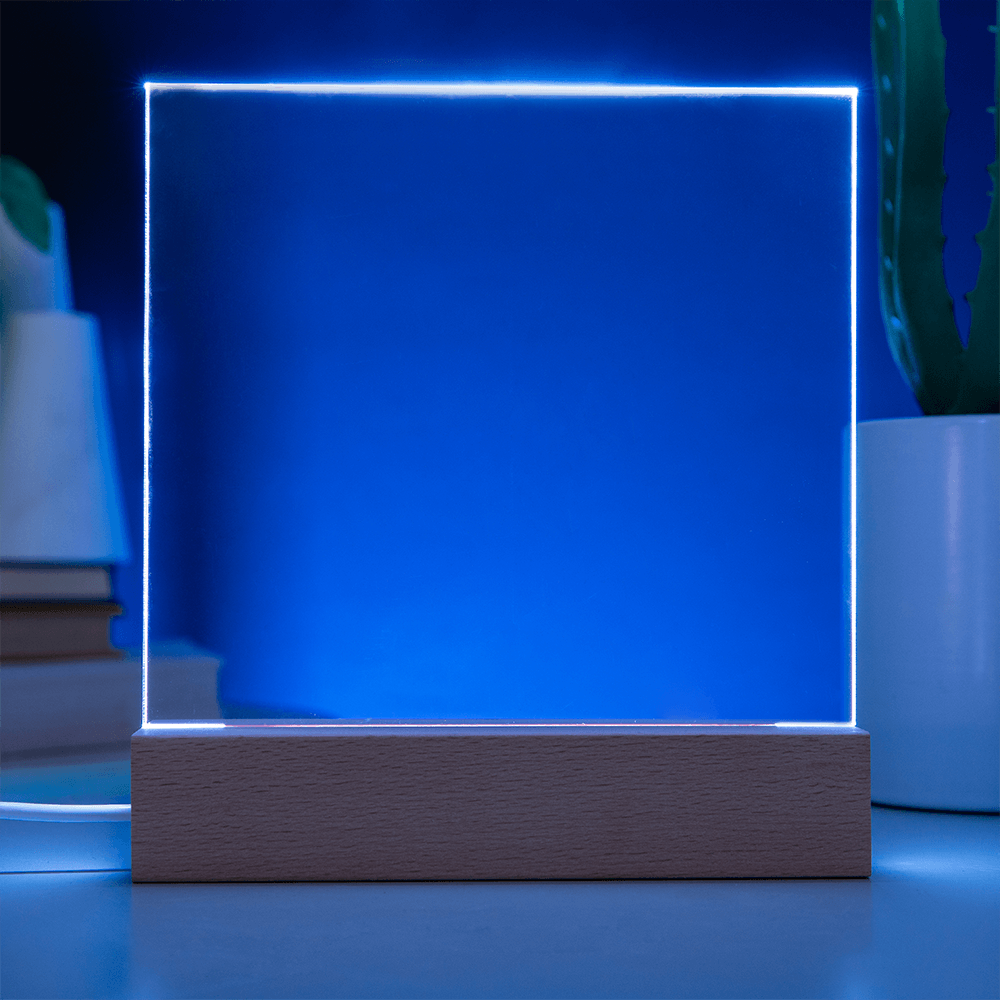 Acrylic Square Plaque