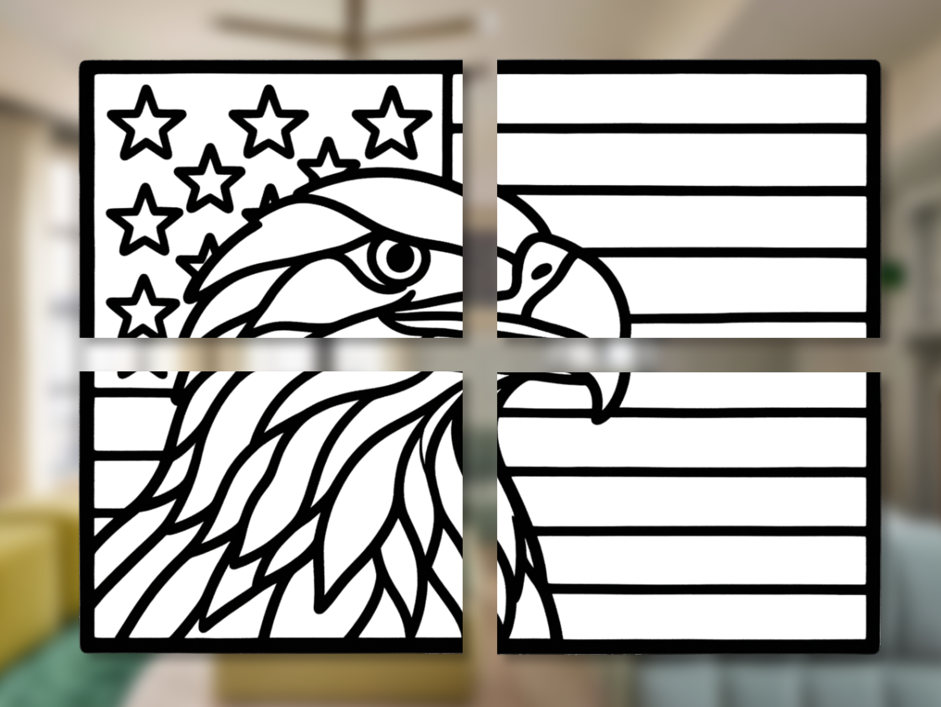 Loddie Doddie Printable American Eagle