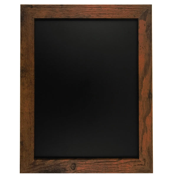 Loddie Doddie 40x20 Rustic A-Frame Double Sided Magnetic Chalkboard Brown