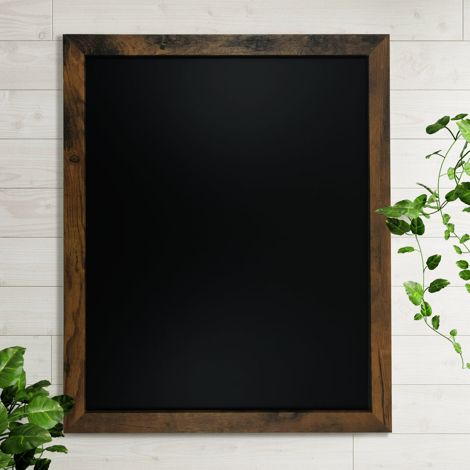 18x22 Rustic Framed Magnetic Chalk Board