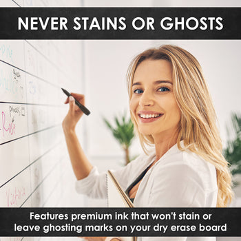 Magnetic dry erase markers