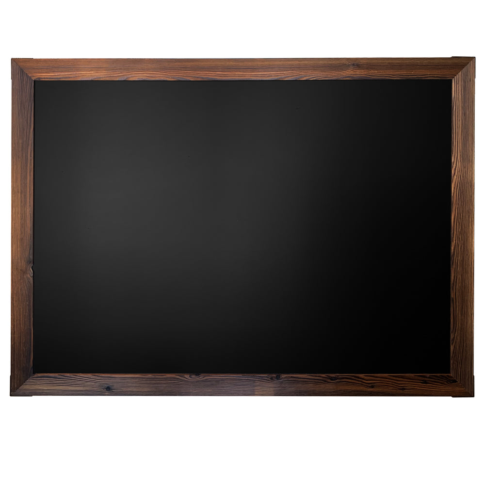 46x34.5 Rustic Framed Magnetic Chalkboard