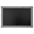 20x30 Gray Wood Frame Magnetic Chalkboard