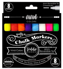 IJIANG Giant Liquid Chalk Dry Erase Markers(8 GOLD COLORS