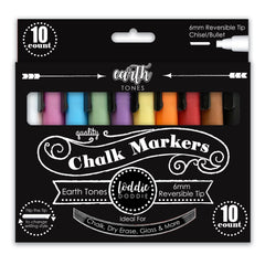 Loddie Doddie 10ct Liquid Chalk Markers Earth Tones