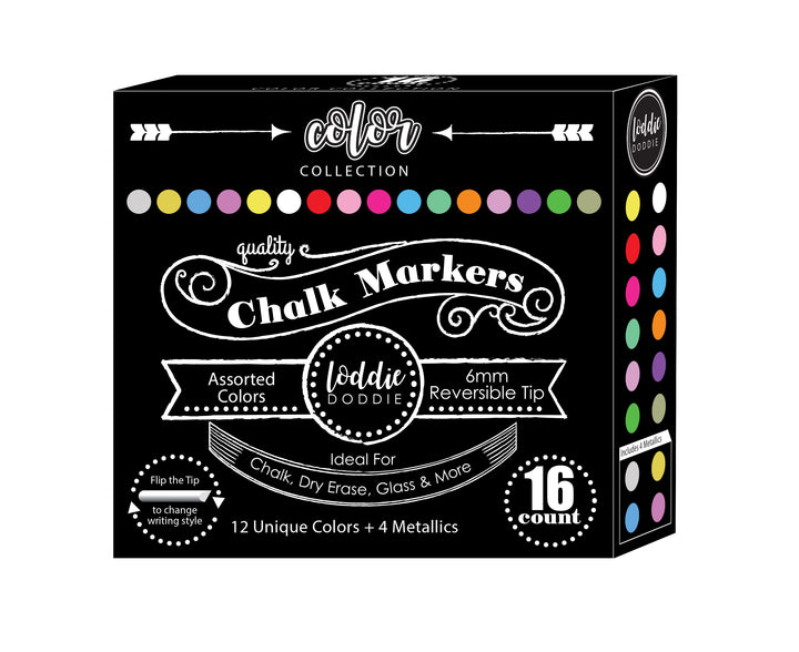 16ct Chalk Markers- Artists Assortment