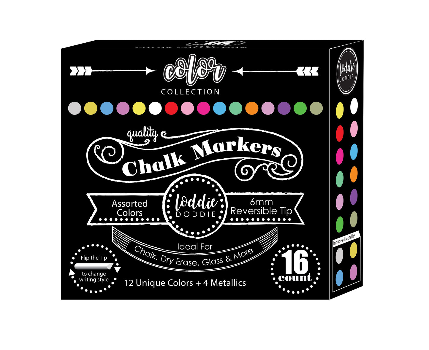 16ct Chalk Markers- Artists Assortment