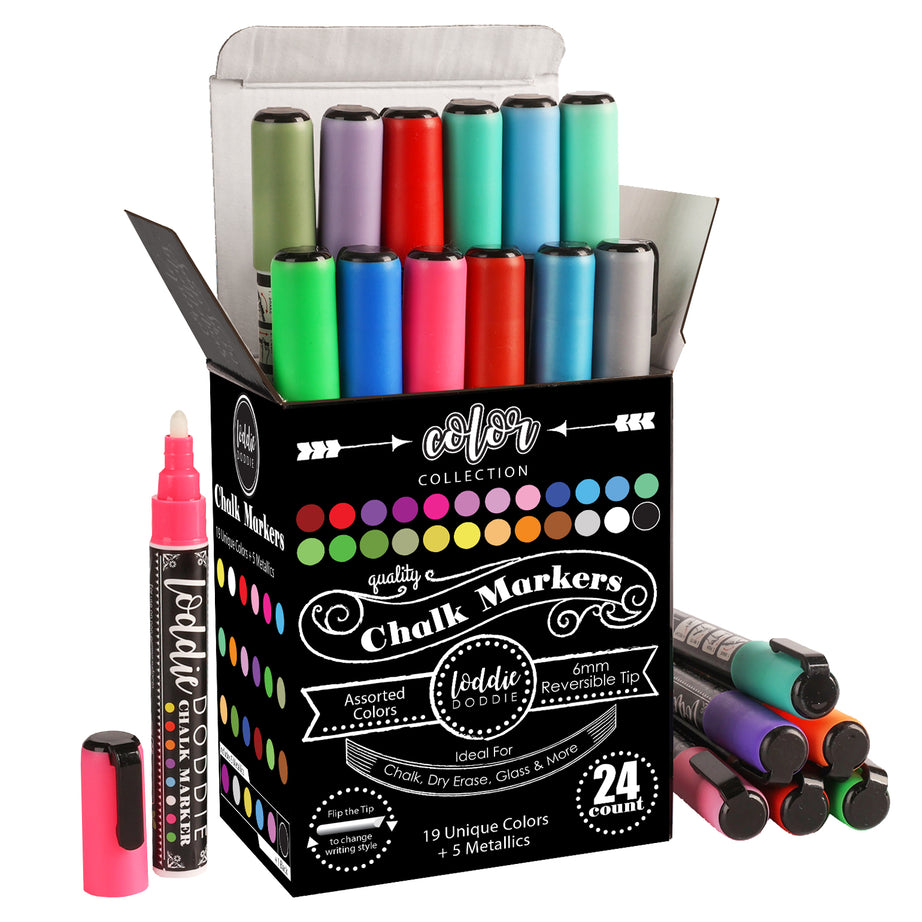 24ct Chalk Markers- Artists Assortment