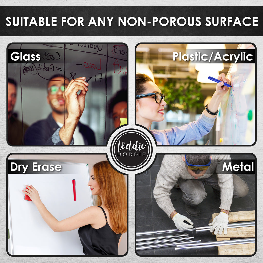 10ct Magnetic Dry Erase Markers with Eraser Caps