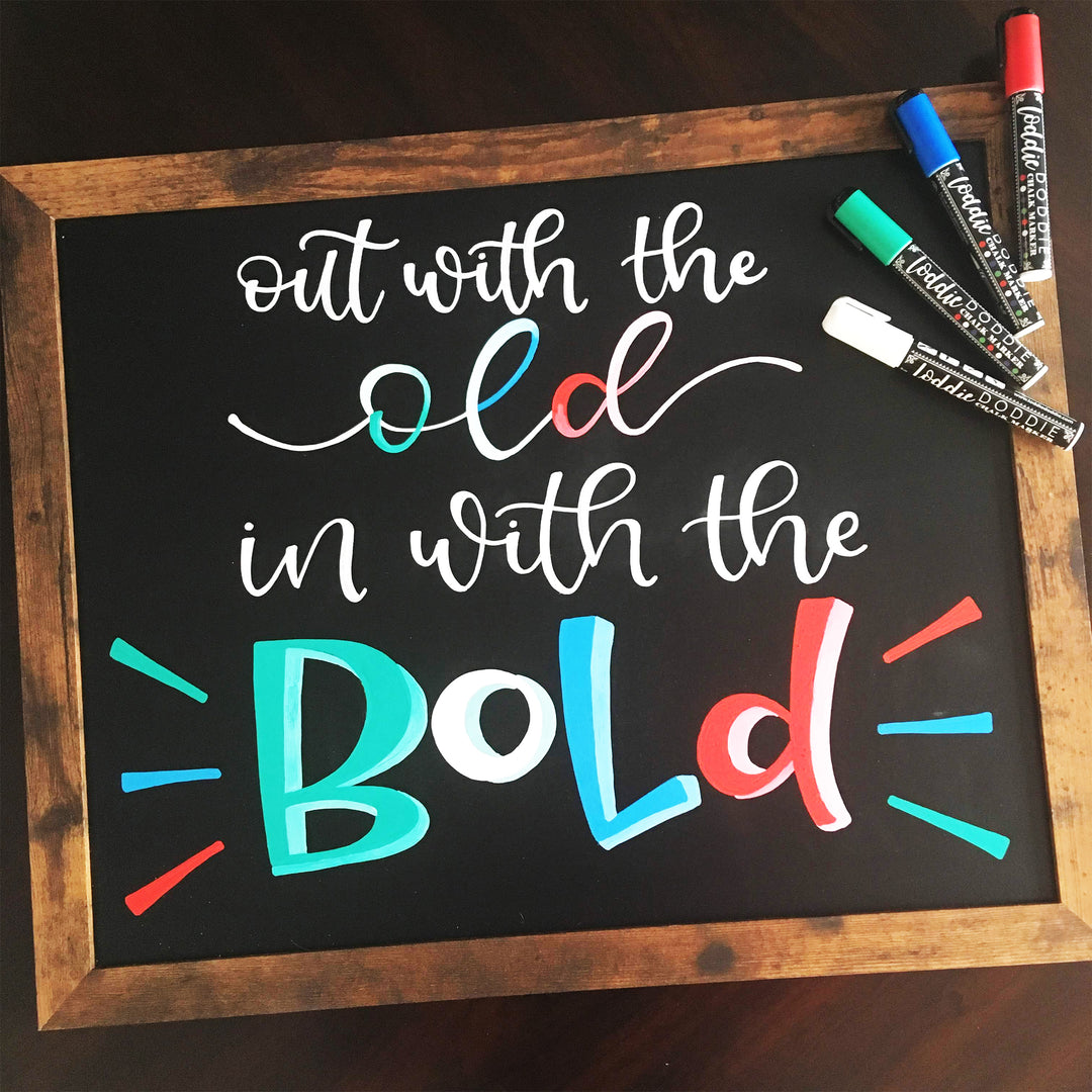 4ct Chalk Markers - Basics Primary Colors