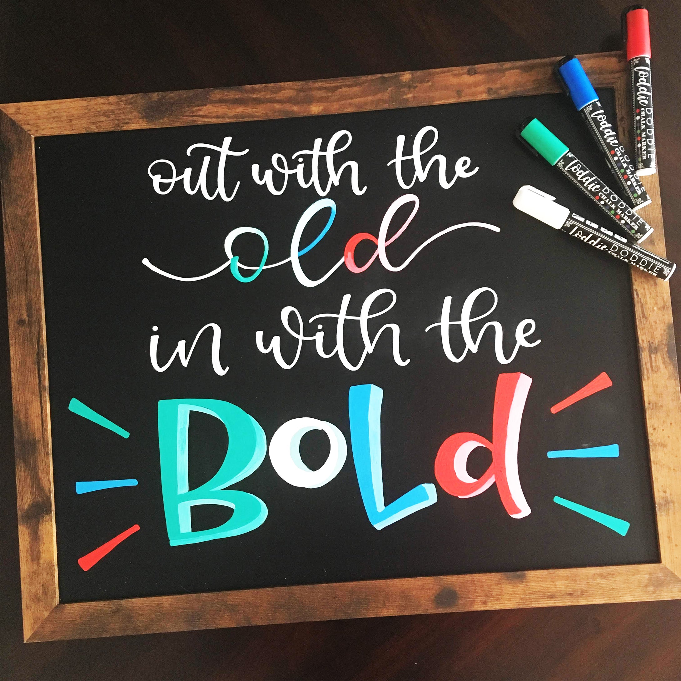 4ct Chalk Markers - Basics Primary Colors