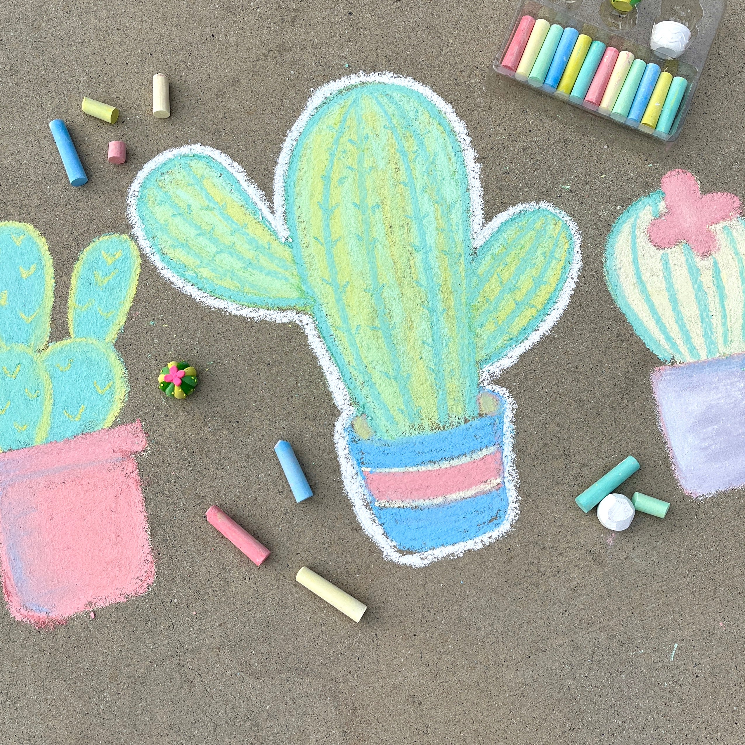 Piece Of Colored Chalk