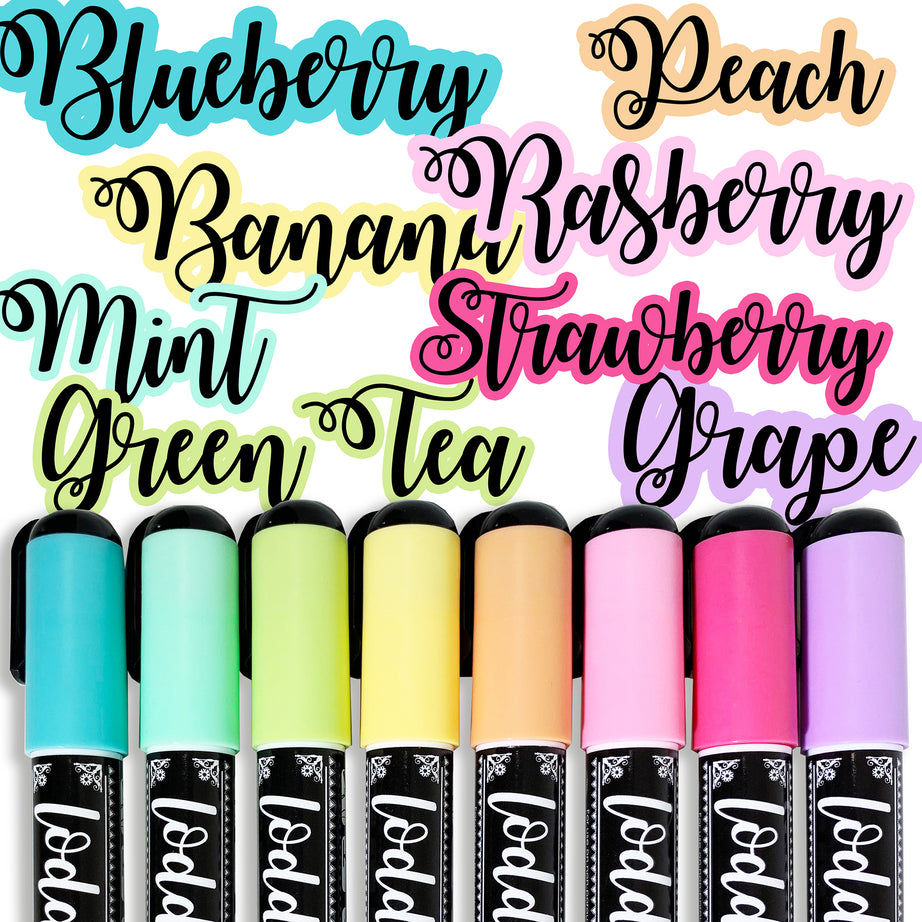 8ct Chalk Markers- Macaron Pastel Colors