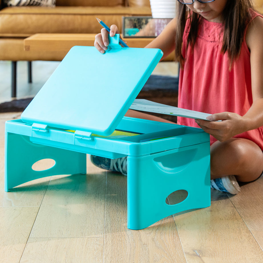 Foldable Lap Desk - Teal