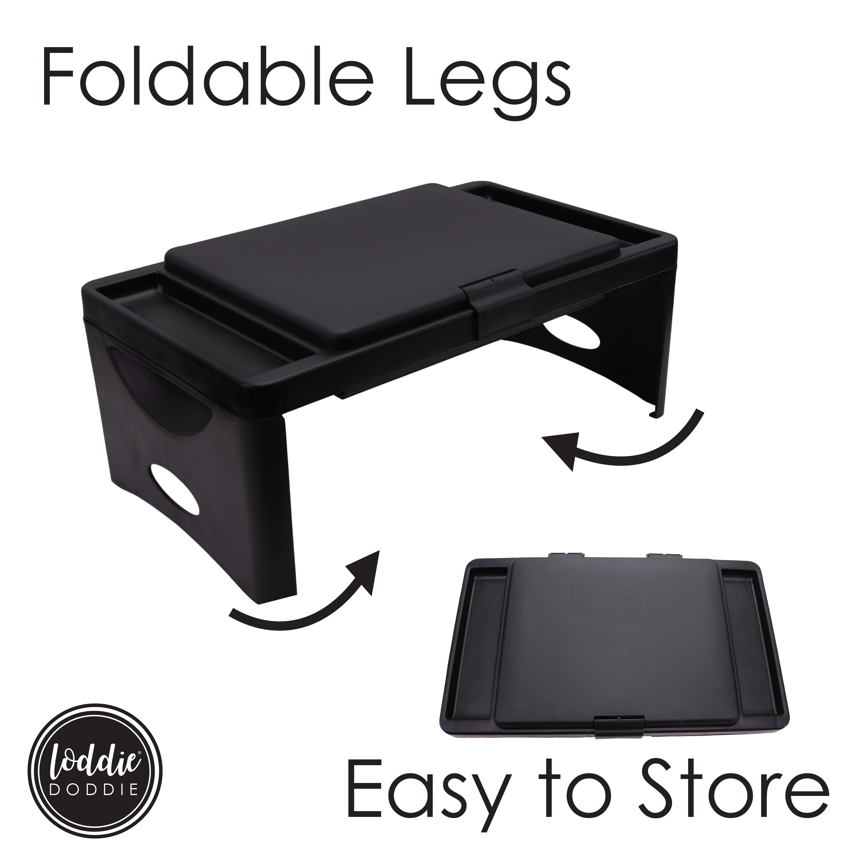 Foldable Lap Desk- Black