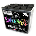 Black Sidewalk Chalk