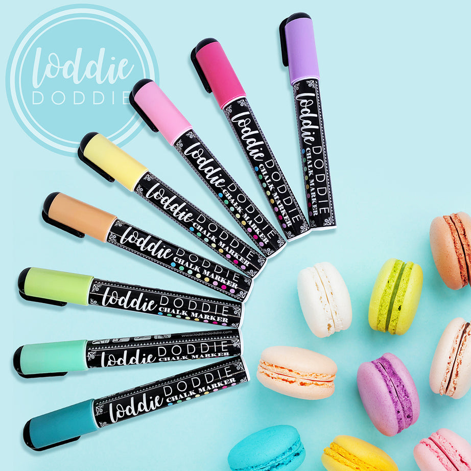 8ct Chalk Markers- Macaron Pastel Colors