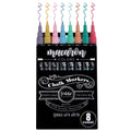 8ct Fine Point Chalk Markers - Macaron Pastel Colors