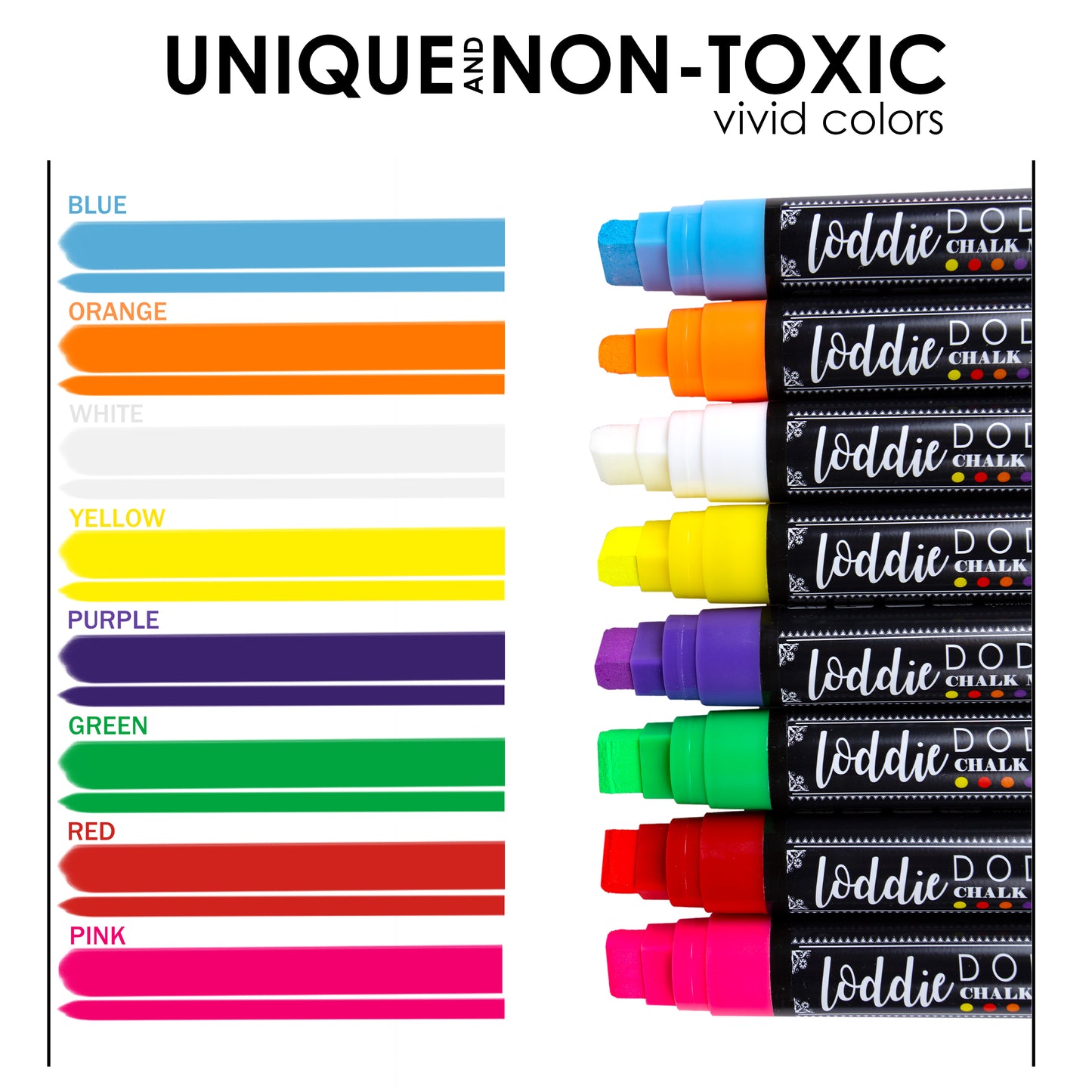 Jumbo Chalk Markers | 8 Ct Window Markers - LoddieDoddie