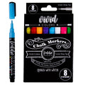 8ct Fine Point Chalk Markers - Vivid Colors