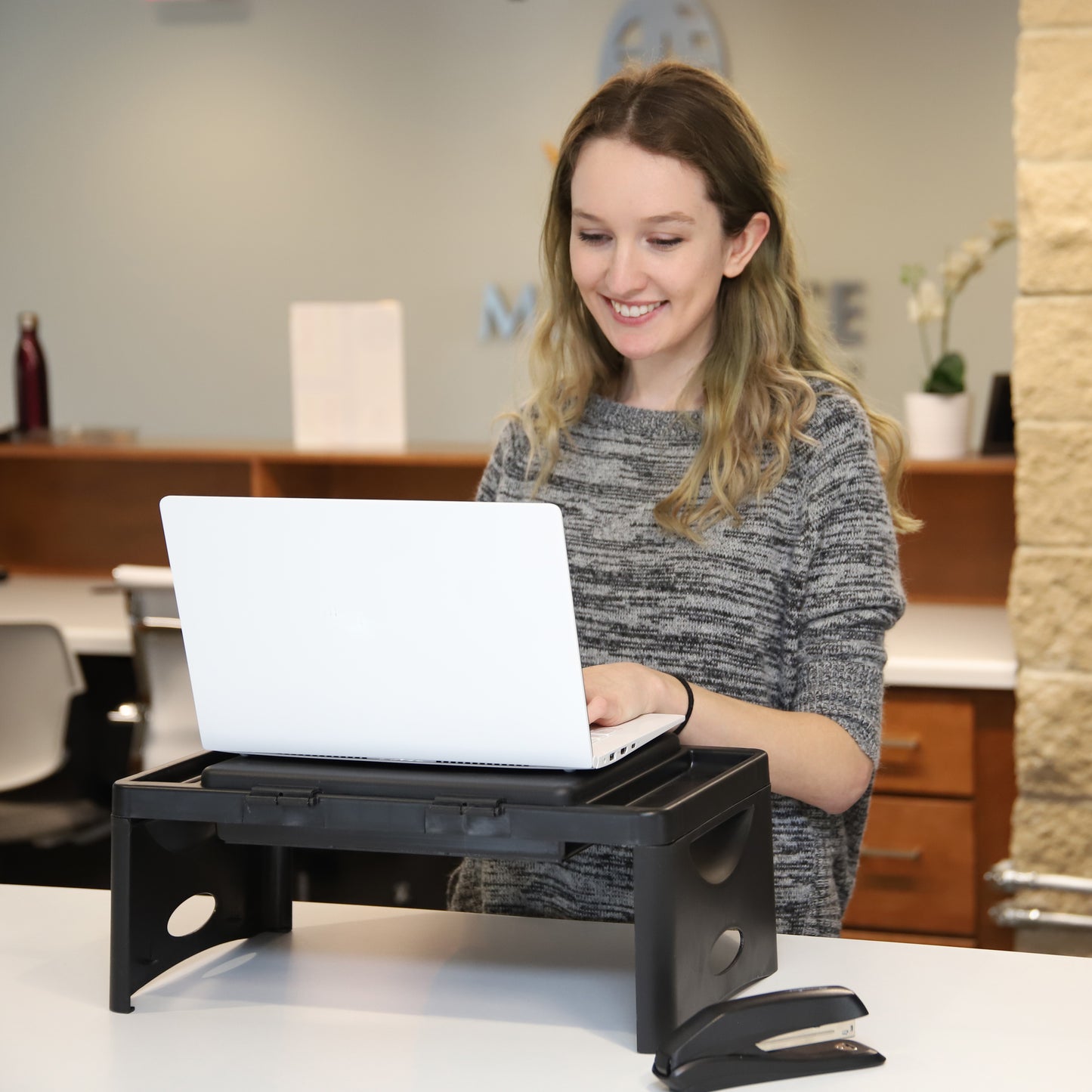 Foldable Lap Desk- Black