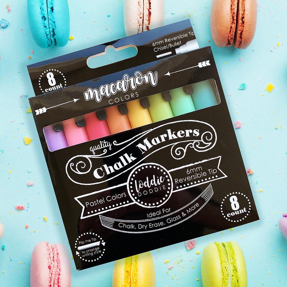 8ct Chalk Markers- Macaron Pastel Colors