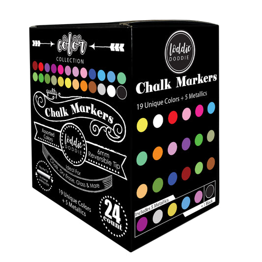 24ct Chalk Markers- Artists Assortment